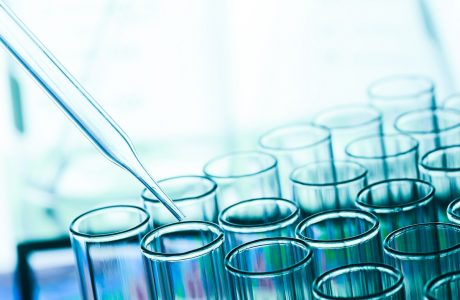 laboratory test tubes